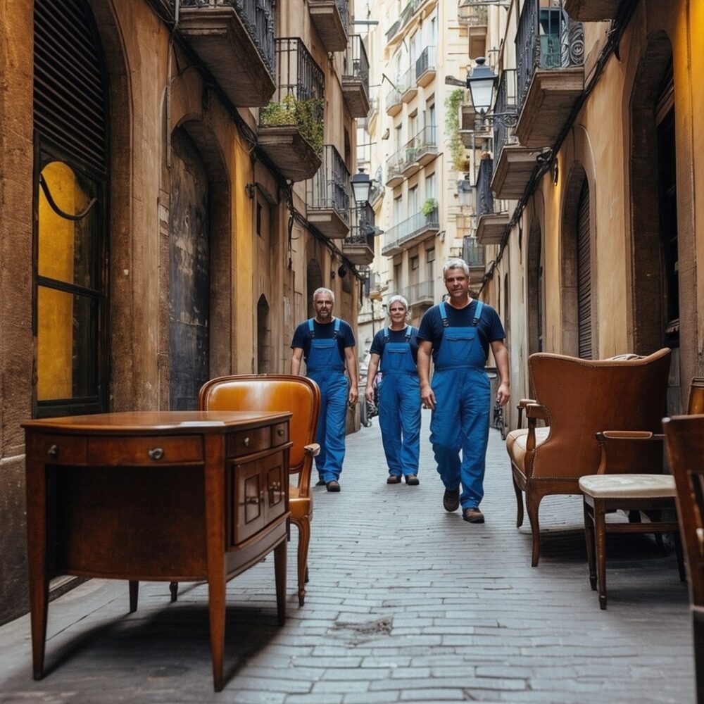 Vaciado de pisos y locales en Berga