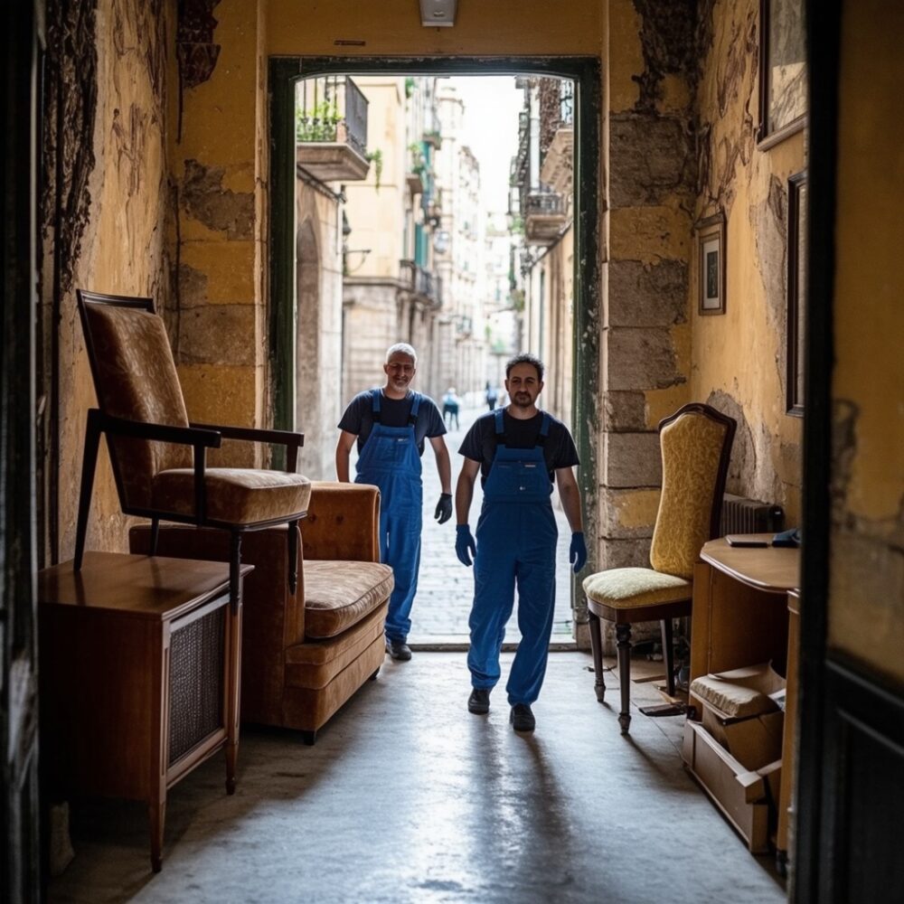 Vaciado de pisos y locales en Cardedeu