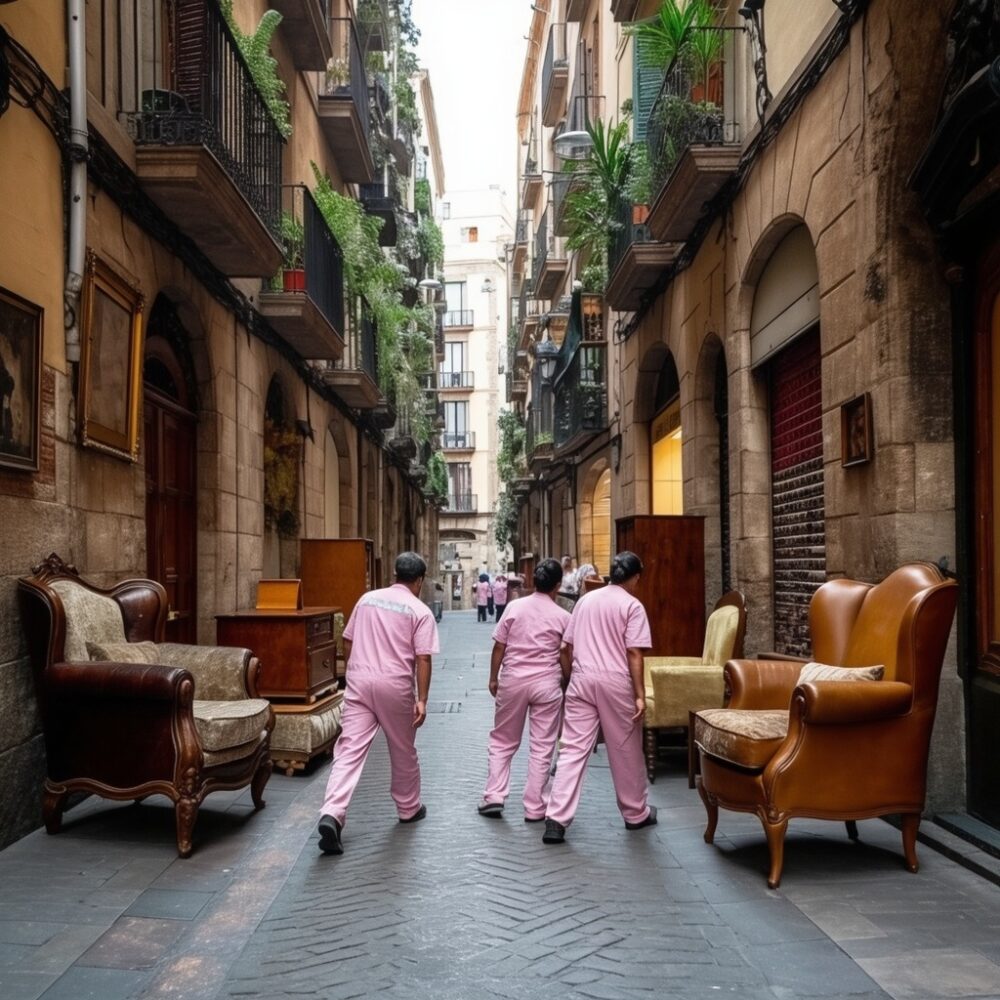 Vaciado de pisos y locales en Esplugues de Llobregat